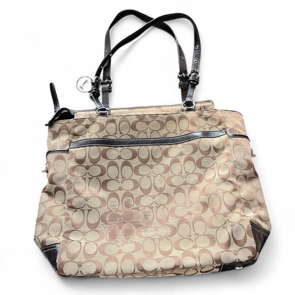 Coach Signature Collection Gallery Style East West Handbag 🪐 - Picture 2 of 8